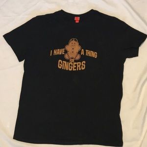I have a thing for gingers t-shirt